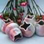 Pink Artichoke Bottle Ceramics Sara Brouwer 2019 19